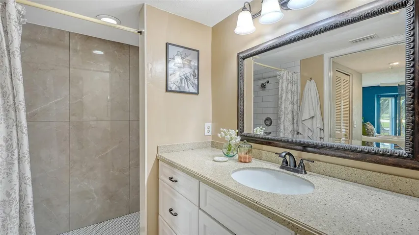 Primary Bath with Brand New Updated Shower