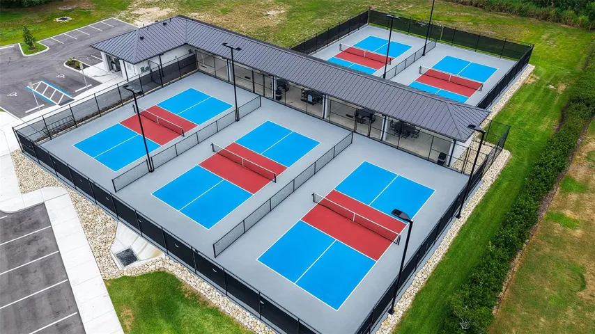 Brand New Pickleball Courts within walking distance