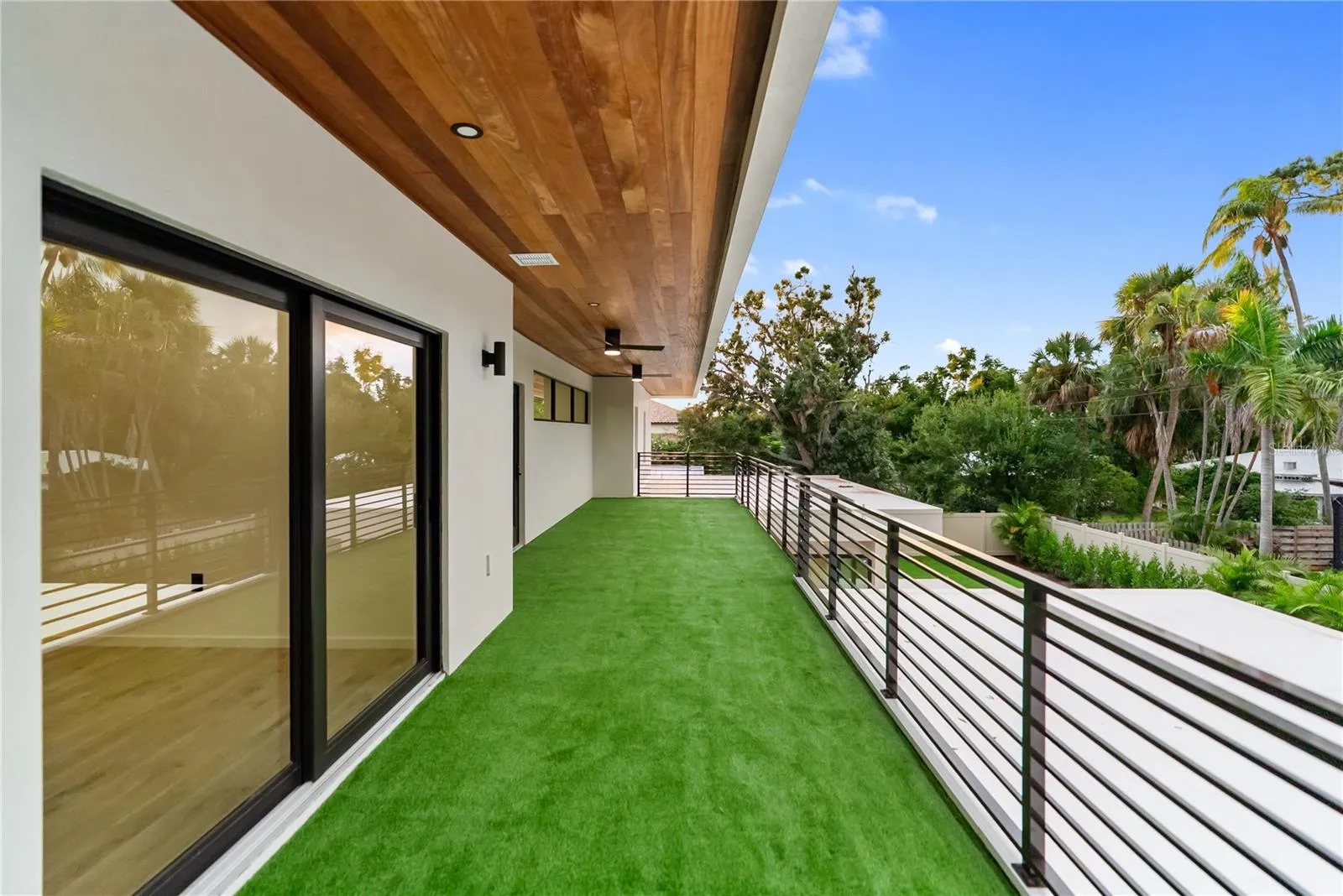 Second floor balcony