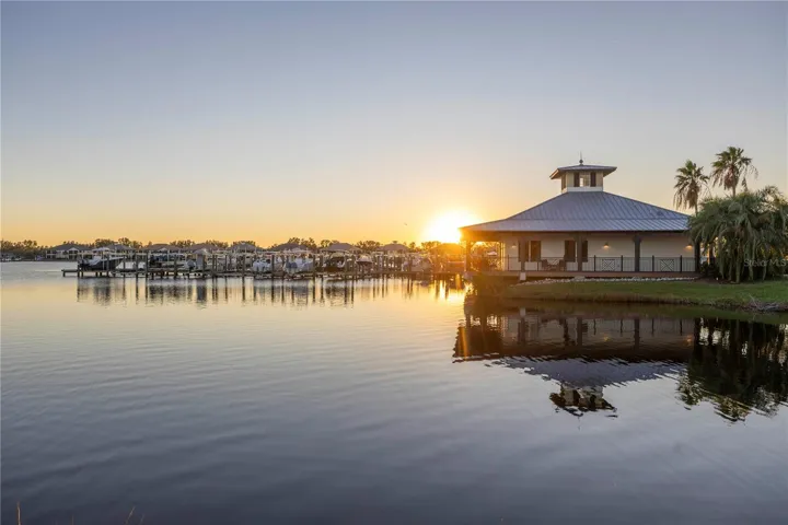 The Marina at sunset