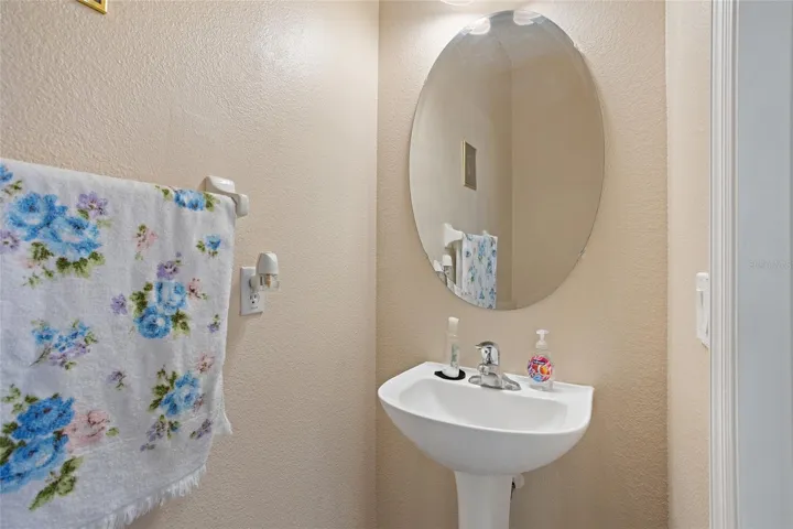 Half Bath on the 1st Floor