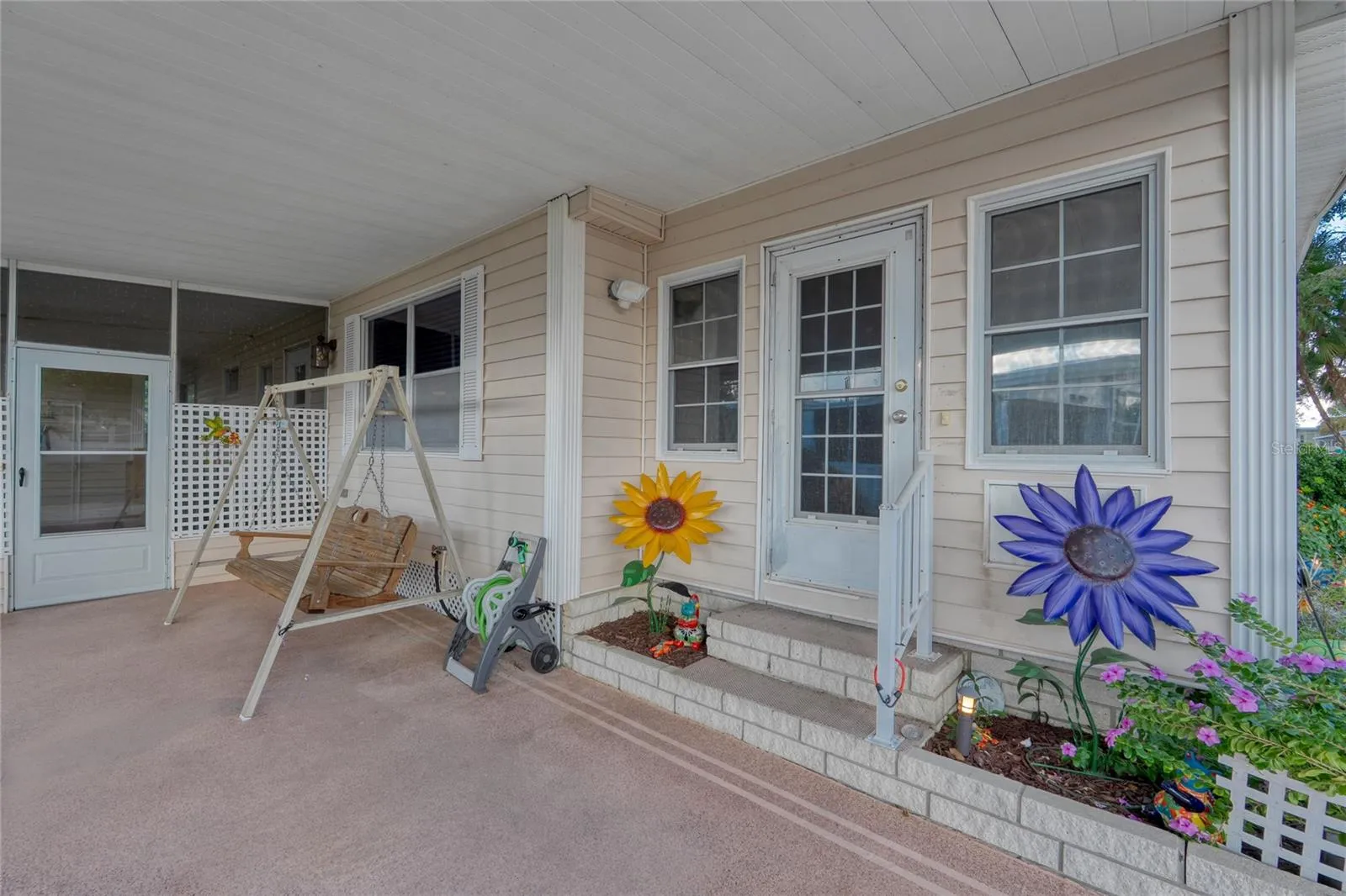 Entryway to the home