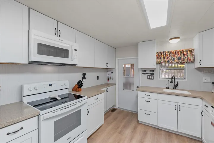 This Kitchen has all updated Whirlpool appliances