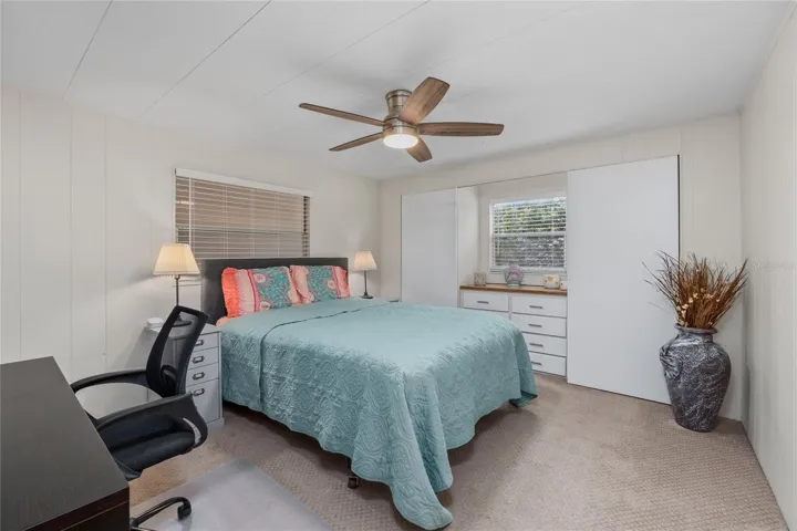 Bedroom 2 with built in storage