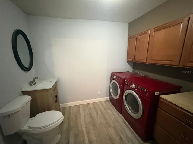 Laundry Room and Half Bath