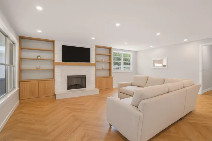 Virtually renovated Great Room