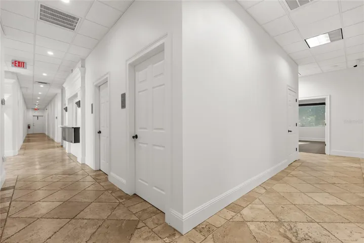 Travertine common areas