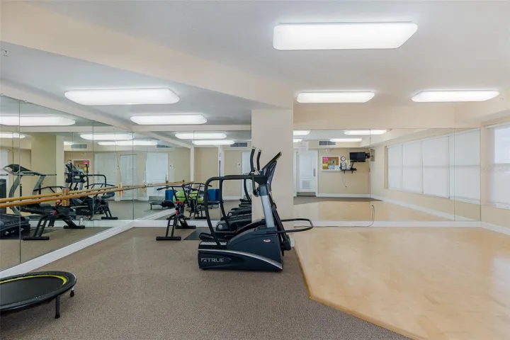 Ballet/cardio/dance room