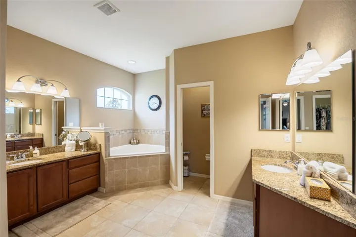 PRIMARY BATH WITH TWO VANITIES