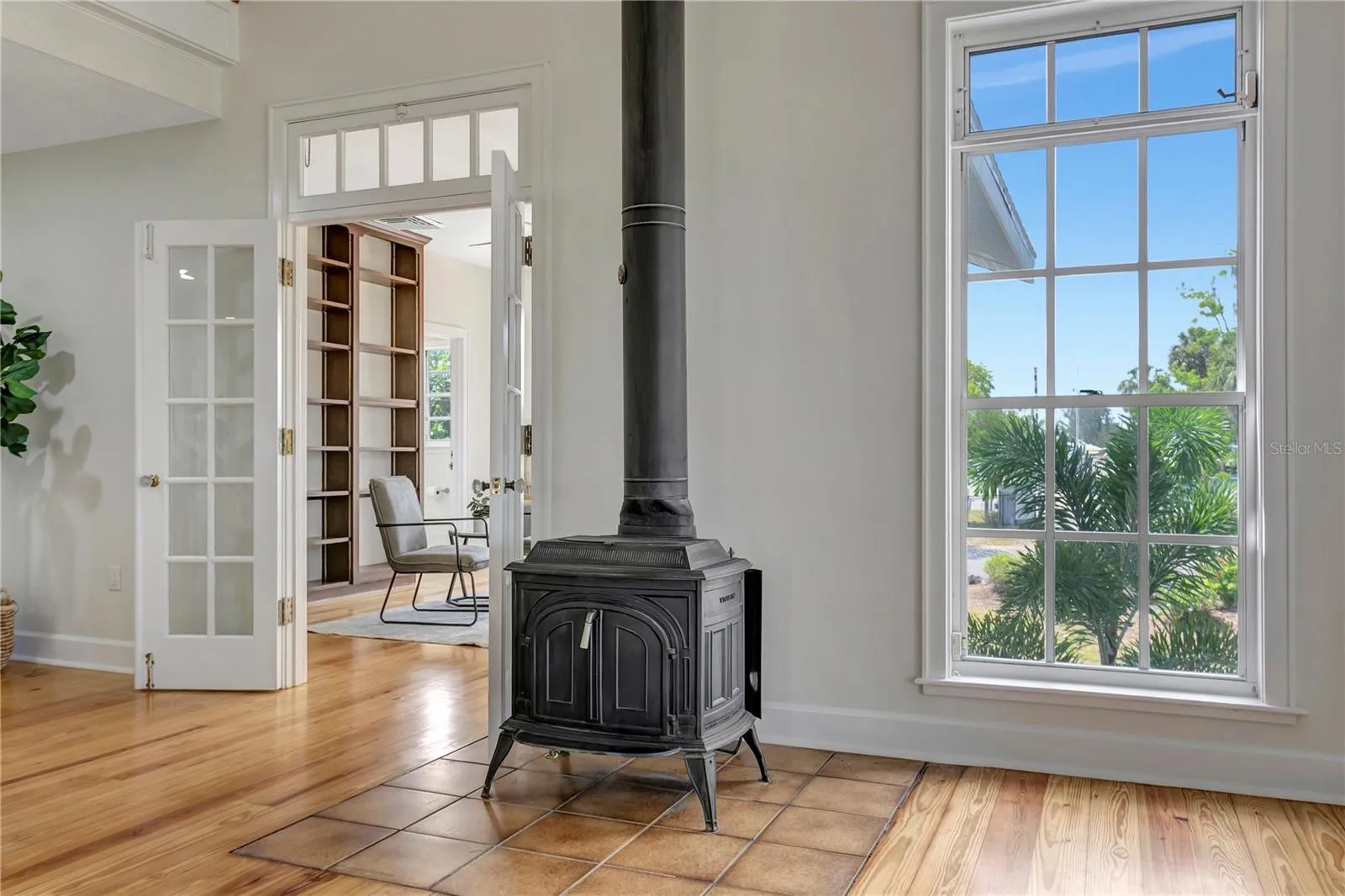 Fireplace detail