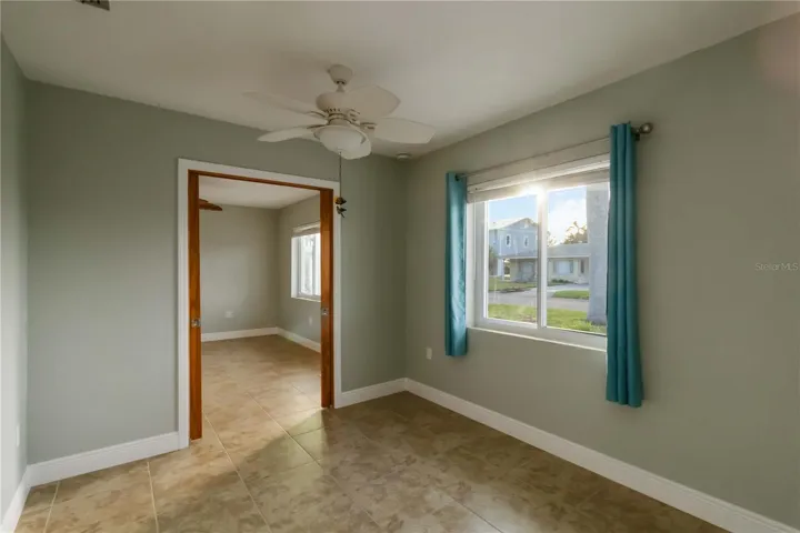 Front room could be used as bedroom or flex space.