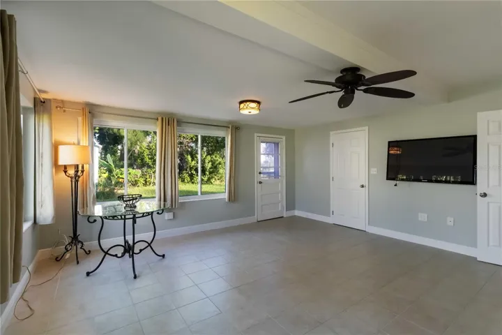 Family Room looking towards rear yard.