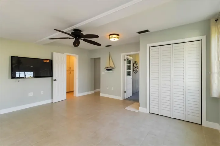 Family room with closet space too.
