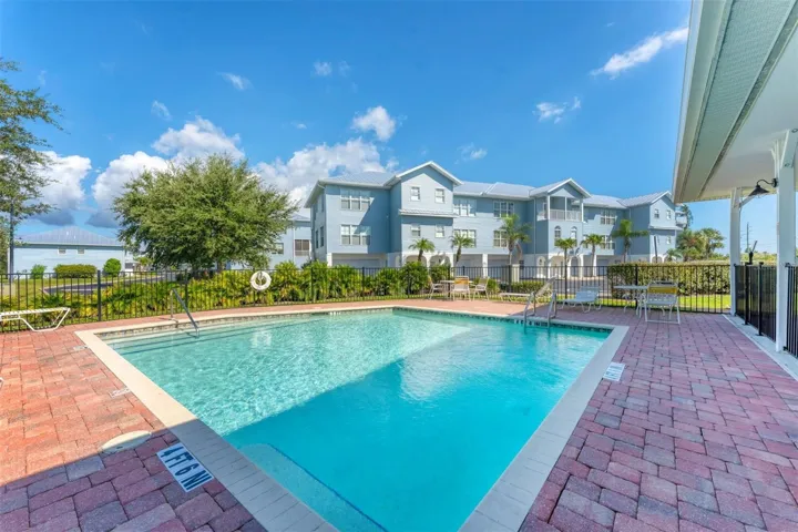 Community Pool looking toward Condo Comples