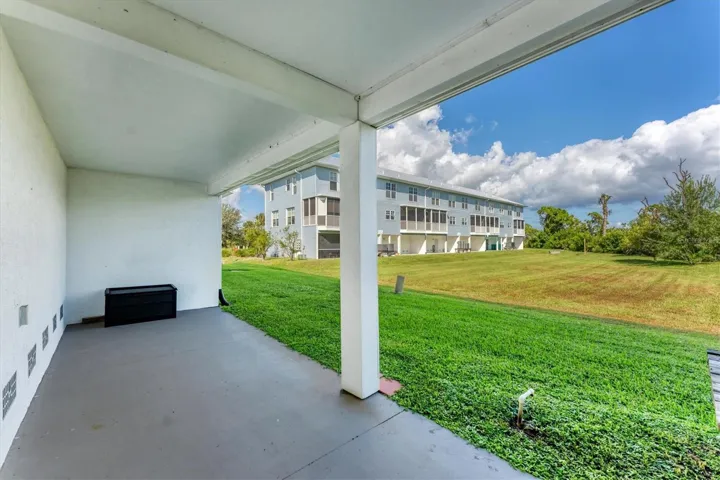 Lower Level Lanai opens to Lawn