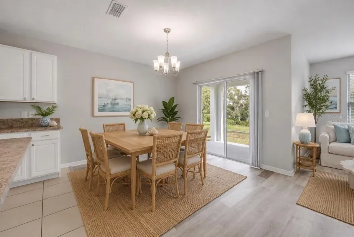 Virtually Staged Dining