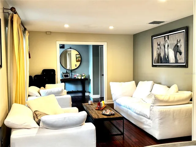 LIVING ROOM OFF THE FOYER