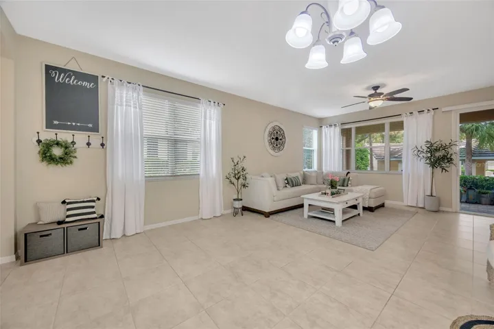 Dining Area Adjacent to Living Room