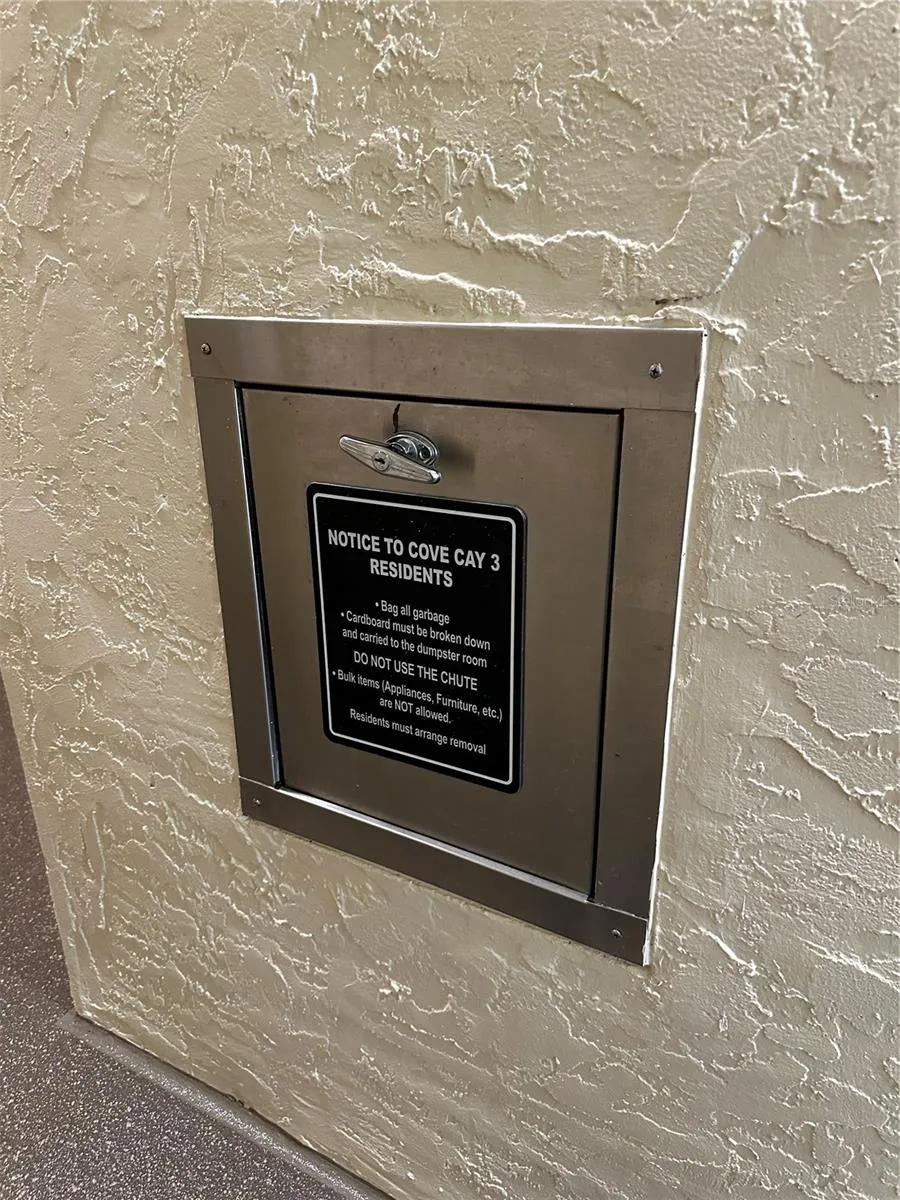trash chute
