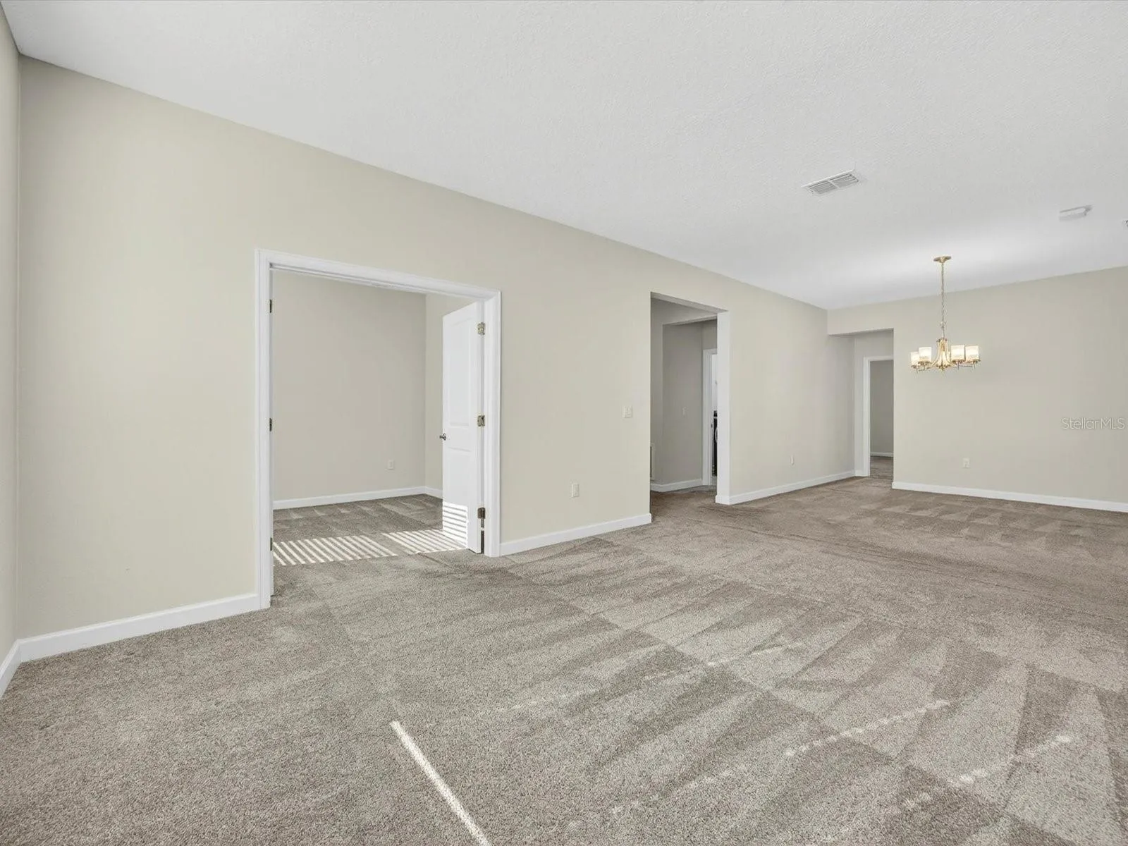 Formal Living/flex room looking into office