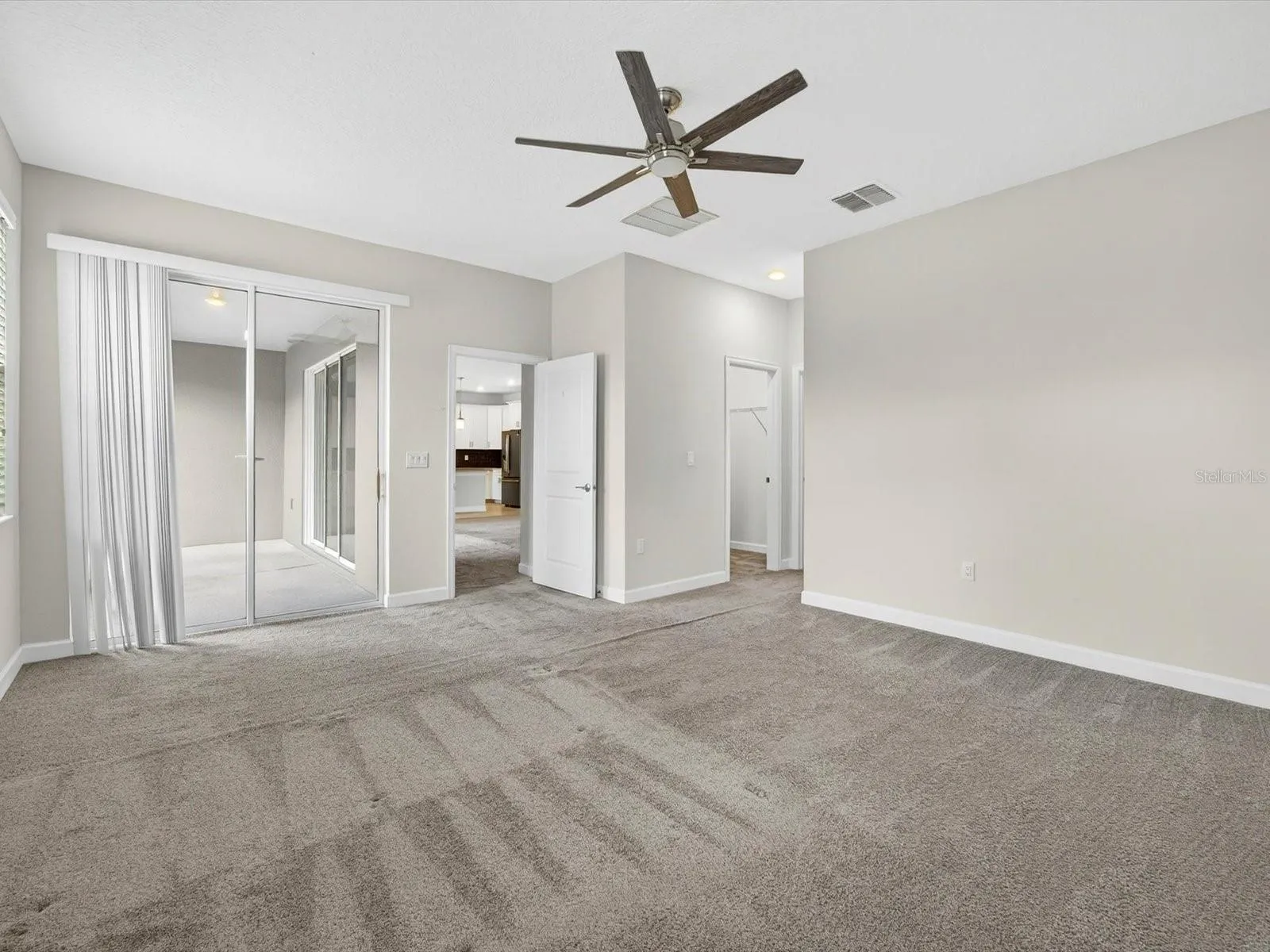 Primary Suite has dual closets