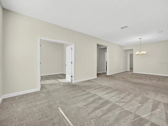 Formal Living/flex room looking into office