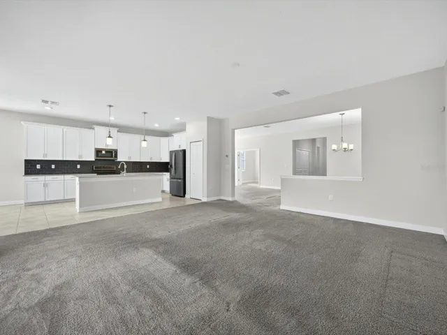 Open to Kitchen and Dining