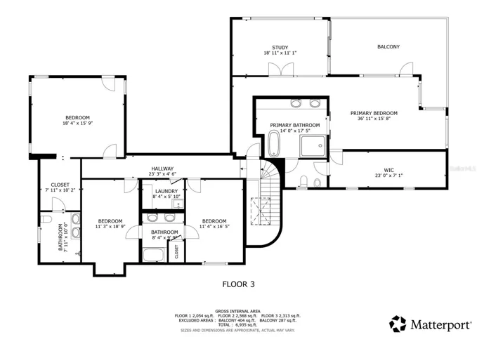 Floor plans Upper floor: Master bedroom, two bedrooms with Jack & Jill Bathroom, and 2nd master