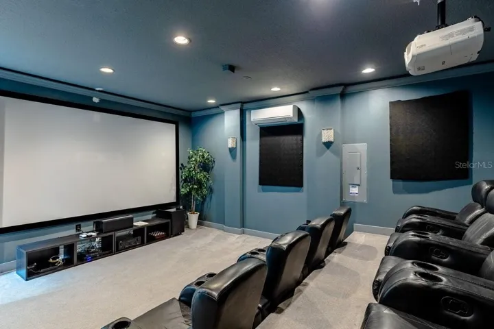 Movie Theater downstairs