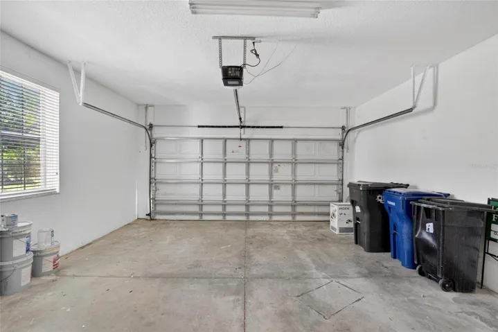 Full 2 car garage