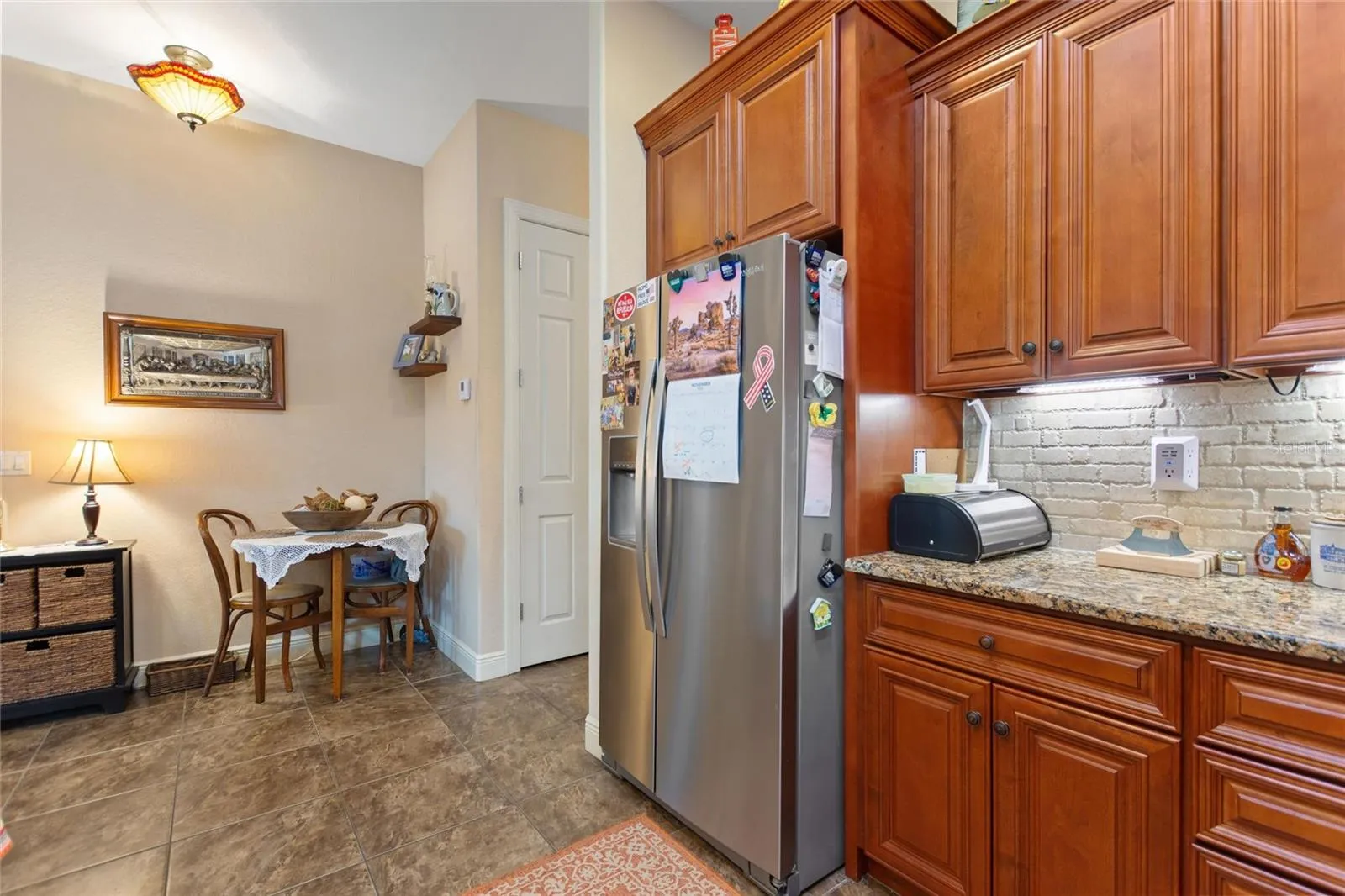 Small dining area