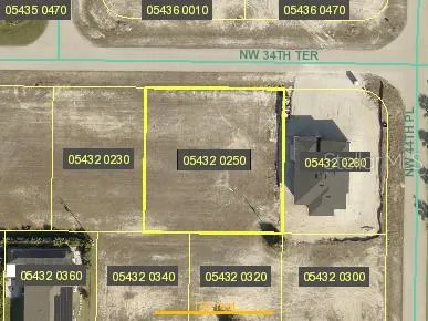 Aerial View 4408 NW 34th Terrace
