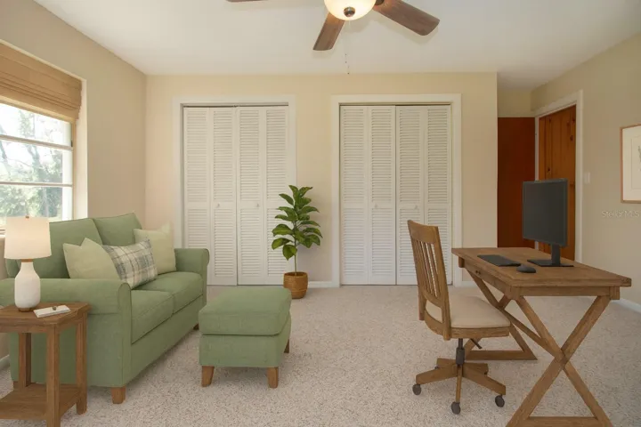 Staged Office in Bedroom 3