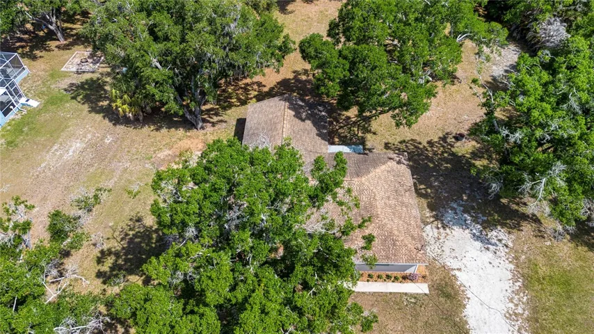 Aereal of expansive lot