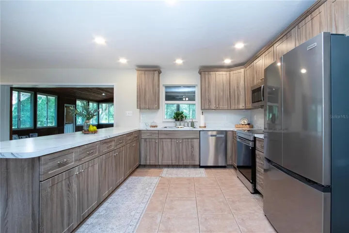 New soft close cabinets