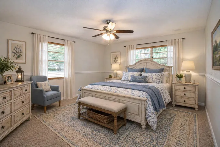 Staged Owners suite