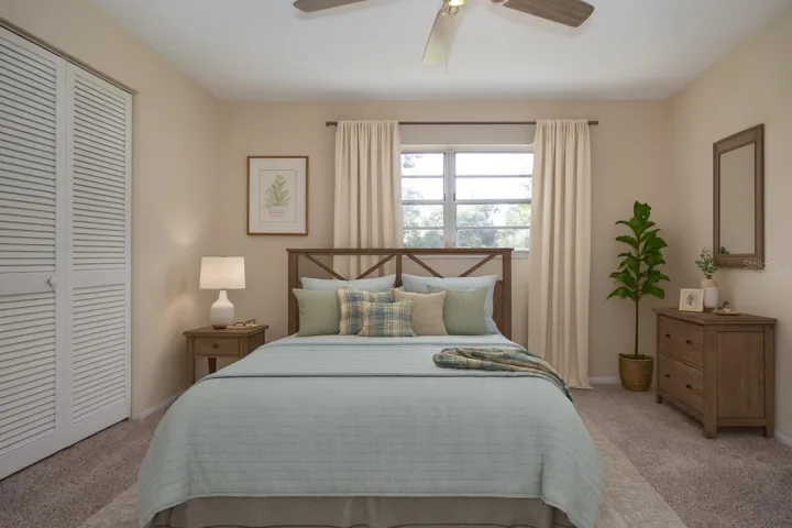 Staged bedroom 2