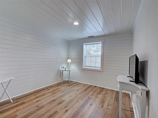 BEDROOM WITH WALK IN CLOSET.