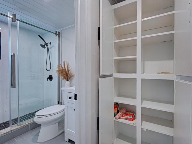 HALL BUILT IN CABINETS AND FULL BATH