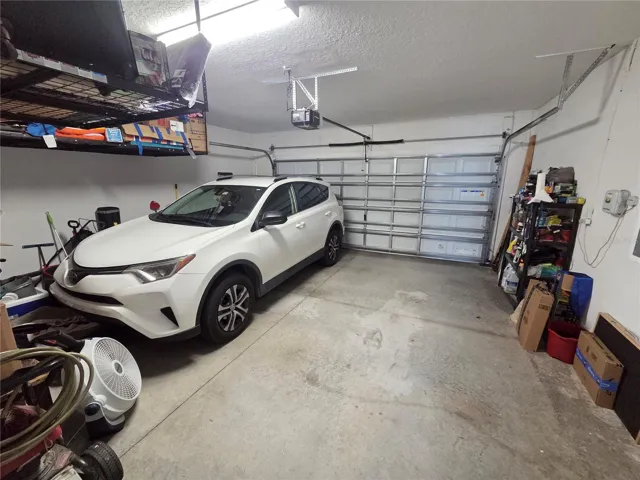 2 Car garage with Storage