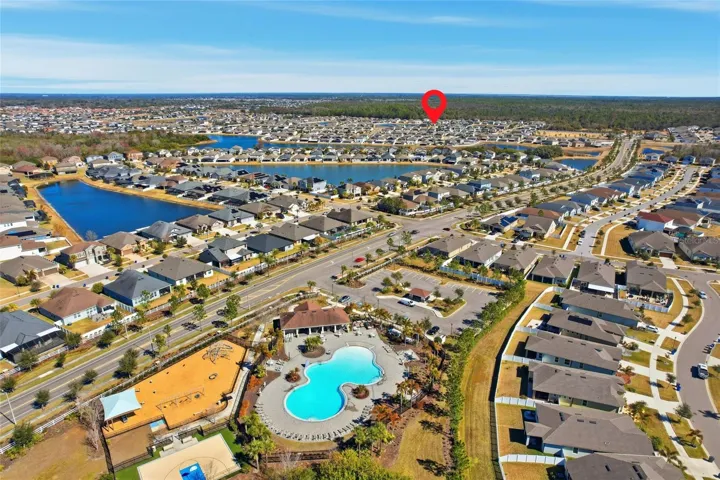 Arial view of Amenities