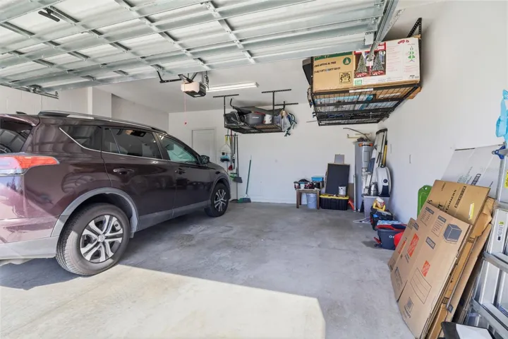 2 Car garage with Storage