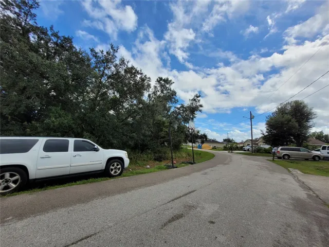 Lot on left