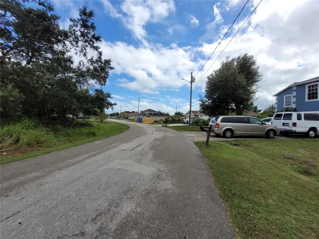 Lot on left