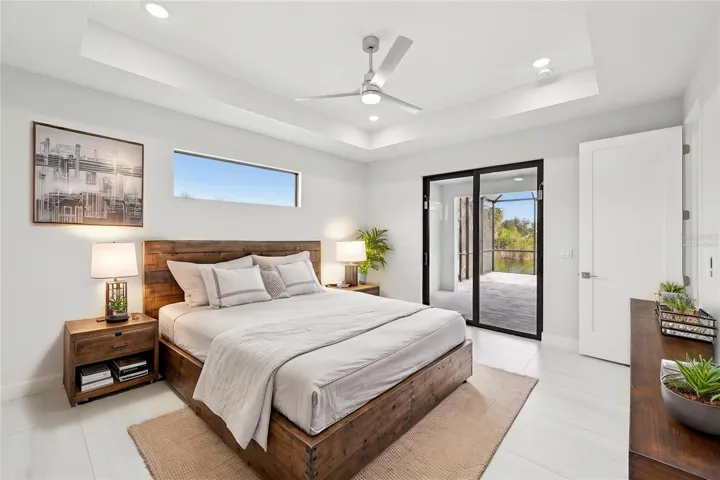 Primary Bedroom - virtually staged