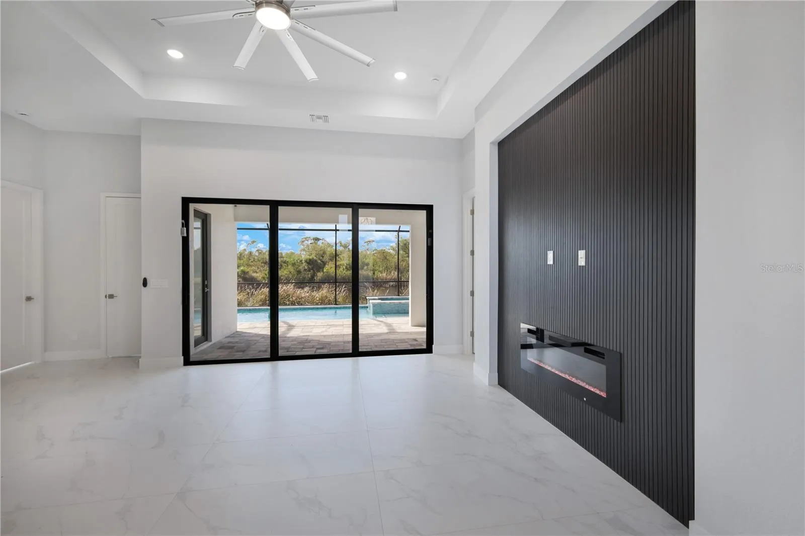 Living Room with access to the Lanai