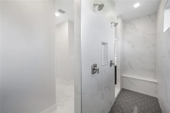Primary shower