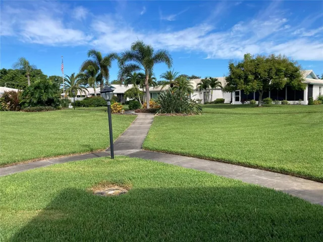 Walkway to pool.
