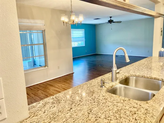 Kitchen - opened for more access to dining room.