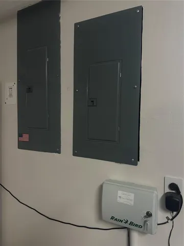 DUAL PANELS/ SPRINKLER CONTROLS
